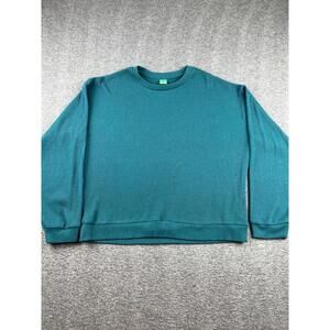 Honeydew‎ Womens Ribbed Crew Neck Sweatshirt Medium